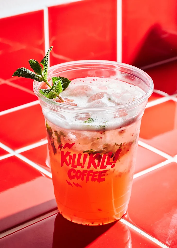 A refreshing Kill! Kill! No-jito with mint and ice